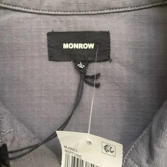 MONROW Shirt Jacket NEW WITH TAGS